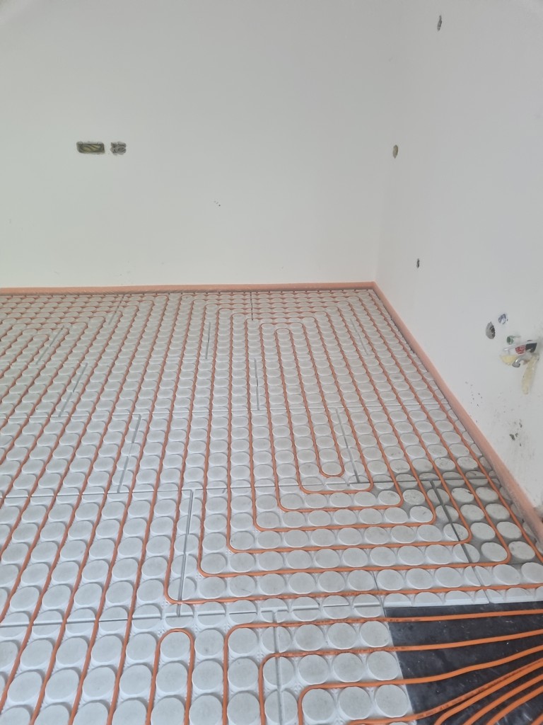 Ogrevanje – radiatorji in talno gretje – izvedeno delo 07, Ljubljana