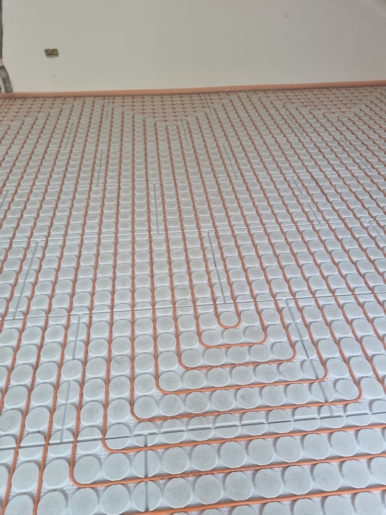 Ogrevanje – radiatorji in talno gretje – izvedeno delo 10, Ljubljana
