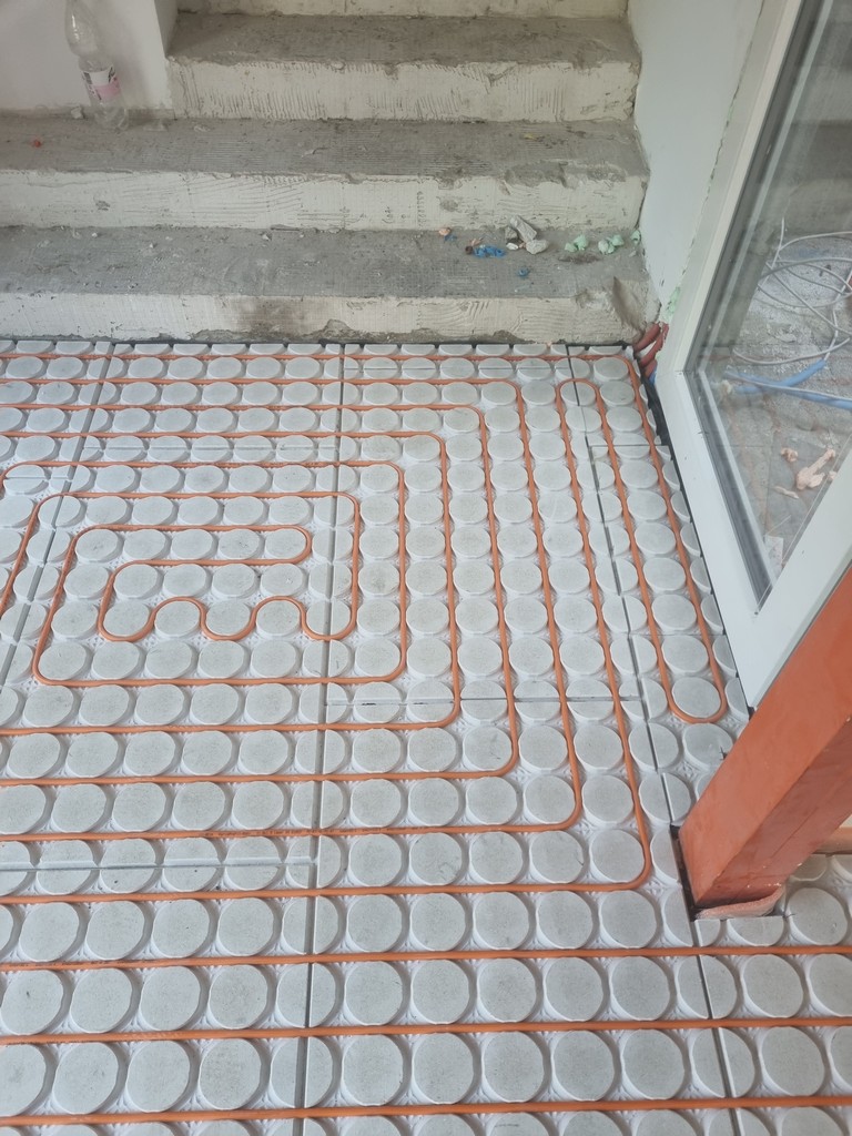 Ogrevanje – radiatorji in talno gretje – izvedeno delo 12, Ljubljana