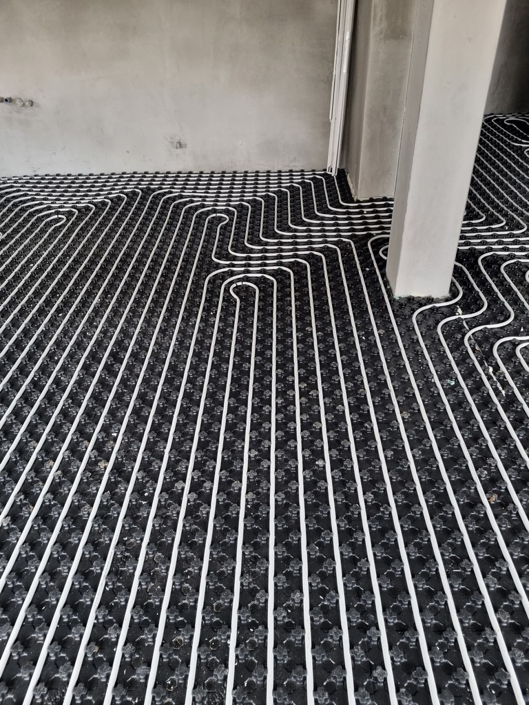 Ogrevanje – radiatorji in talno gretje – izvedeno delo 15, Ljubljana