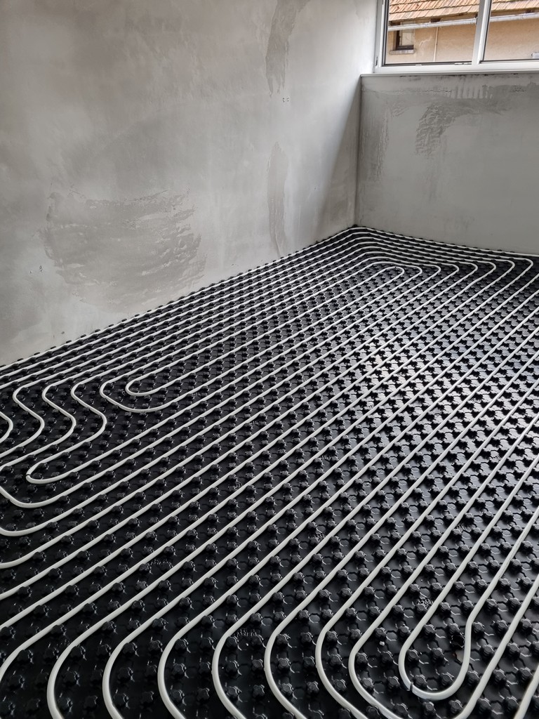 Ogrevanje – radiatorji in talno gretje – izvedeno delo 19, Ljubljana